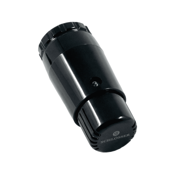 Термостатическая головка Schlosser MINI DIAMANT M301,5, RAL 9005 601100033 Ral 9005