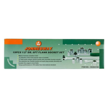 Набор торцевых головок Jonnesway 1/2DR, 11-32 мм (19шт)-2