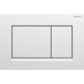 Geberit Sigma20 Клавиша для двойного смыва, квадратная, цвет: хром матовый. 115.883.JQ.1