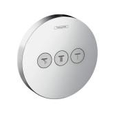 HG 15 745 000 ShowerSelect S Вентиль для 3х потребителей (внешняя монтажная часть) 15745000