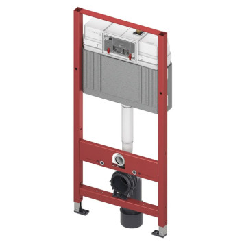 TECE Комплект TECEbase 3.0 c кронштейнами, звукоизоляцией, панелью смыва TECEloop, цвет: хром глянцевый. N500921-1