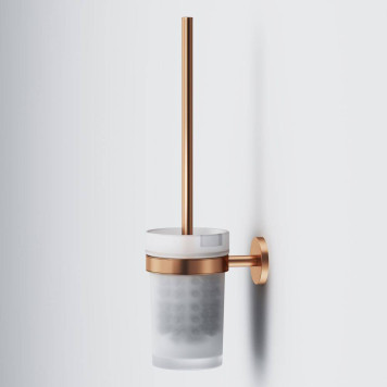A85A33344 Стойка с туалетной щеткой, розовое золото-4
