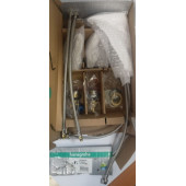 SaleHG15073400 PuraVida Смеситель для раковины 101 мм, на 3 отв., Push-Open 1¼, Комплект Sale15073400_1049