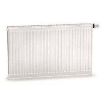 Радиатор панельный, Kermi, therm-x2 Profil-V, профильный, FTV 22, глубина, мм-100, высота, мм-300, длина, мм-400, X2 Inside, тип подключения-R, нижнее справа, с термостатическим вентилем, рабочее давление, бар-10, цвет-RAL 9016 (белый)