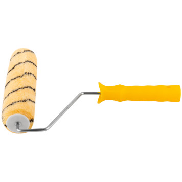 Валик полиакриловый, бежевый с черной полоской, диам. 40/61 мм; ворс 10,4 мм, 230 мм-3