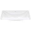 Duravit D-Neo Раковина встраиваемая сверху 60х44см, без перелива, без отв., WonderGliss, цвет: белый. 03586000791