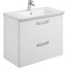 Roca The Gap Original Тумба подвесная 80x41x60см, с 2 ящиками, цвет: белый. Z.RU93.0.287.7