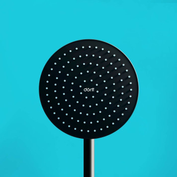 D0708000BL Душевая система с тропическим душем, черный-4