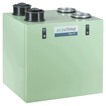 Вертикальная приточно-вытяжная установка с роторным рекуператором Ecoclima Pro Vent ECT PV-R 1000-E2.0-L-4