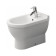 Duravit Starck 3 Биде напольное приставное 56х36см., с 1 отв. под смеситель, цвет: белый. 2230100000