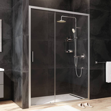W90G-140-1-195MT Дверь душевая в нишу 140x195 см, раздвижная