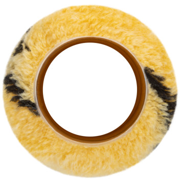 Ролик полиакриловый, бежевый с черной полоской, диам. 40/61 мм; ворс 10,4 мм, 230 мм-4