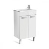 Roca Debba Compact Тумба подвесная 50x36x70см, с 2 дверцами, цвет: белый. Z.RU93.0.271.0
