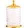 Boheme Imperiale Мусорное ведро напольное, 21х21хh30,5 см, цвет: золото 10424