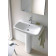 Duravit DuraStyle Раковина 60х44см., 1 отв., подвесная, с пьедесталом, с переливом, цвет: белый. 2319600000, 0858290000