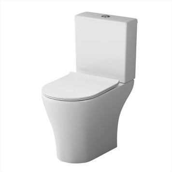 DX86C8600SC Унитаз-компакт безободковый, с сиденьем микролифт