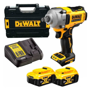 Гайковерт аккумуляторный DeWalt DCF891P2T (2 акк, з/у)-1