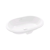 Раковина, Villeroy Boch, Architectura, шгв 570-375-175, отверстия для смесителя-отсутствуют, цвет-белый