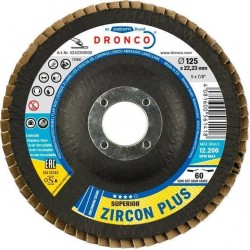 Лепестковый шлифовальный диск Superior Zircon Plus 80 Bomb 180x22,23mm