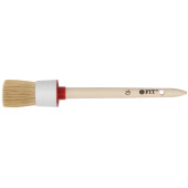 Кисть круглая, натуральная светлая щетина №10 (40 мм)