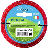 Леска для триммера Siat Premium 2 мм/15м, крученый квадрат