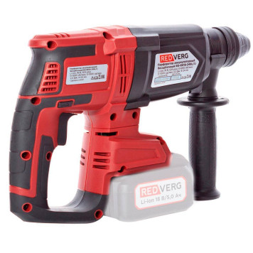 Перфоратор аккумуляторный бесщеточный REDVERG RD-RH18-24BL/U (без акк, без з/у)-5