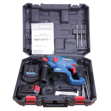 Перфоратор аккумуляторный ФИОЛЕНТ Professional ПАБ1-22-РЭ-18 (кейс)-3