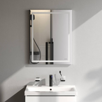 M91AMOX0551WG Зеркало с LED-подсветкой по периметру, 55 см-1