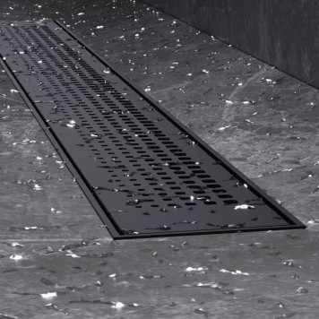 W02SC-P11-070-01BM Трап для душа линейный, универсальный затвор Cut Gradient, 70 см-3