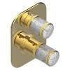 THG Hirondelles Смеситель для душа, встраиваемый, термостатический, цвет: Polished gold. G00-A00-5500AE, A4J-F01-5500BE