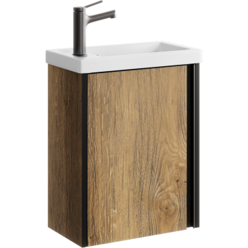 AQ URB0145DB Urban Тумба под умывальник, подв., с одной универс. дверью, 435х540х250 мм, дуб балт. URB0145DB