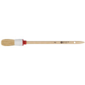 Кисть круглая, натуральная светлая щетина  №2 ( 20 мм)