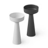 Dea Design Pedestal Basin Раковина 42.5х42.5х85см., напольная, без отв., Solid Surface, цвет: White №18. DD2018 425 18