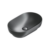 Catalano Sfera Раковина 55x35см встраиваемая, без отв., цвет: черный матовый. 9056040000,  0524550022