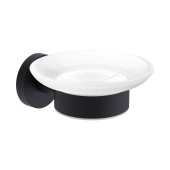 AQM7211MB Trento Мыльница латунь/матовое стекло, черный матовый AQM7211MB