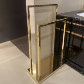 Oasis Square Полотенцедержатель напольный, двойной, цвет: золото. 0ACS02608000048OR