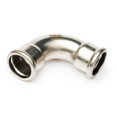 Отвод, NiroPress 316L 90° ВПр-ВПр, ø54, 9002A.3