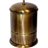 Boheme Medici Мусорное ведро напольное 21х21хh33 см, цвет: бронза 10608