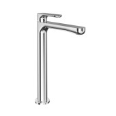 Kerama Marazzi Ole Смеситель для раковины, высокий, 1 отв., без донного клапана, цвет: хром. 69416KM.21.018