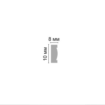 Молдинг DECOMASTER 107-18 (10*8*2400мм)-1