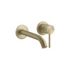 Gessi 316 Смеситель для раковины, встраиваемый, цвет: Brushed Brass PVD