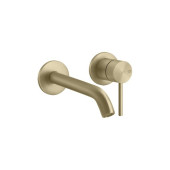 Gessi 316 Смеситель для раковины, встраиваемый, цвет: Brushed Brass PVD. 54086#727