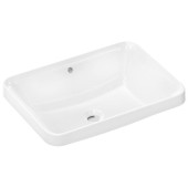 Hansgrohe Xuniva Q Раковина 55х40см., без отв., встраиваемая, с переливом, цвет: белый. 60158450