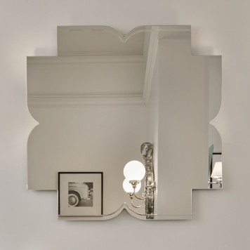 DevonDevon Papillon L Зеркало 80xh80см., с фацетом, декоративное. PAPILLON_L