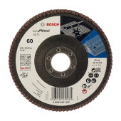 Круг лепестковый торцевой Bosch Ф125 Best for Metal прямой K60 (327)