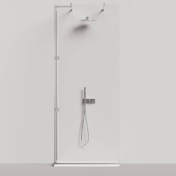 Salini Oasi Поддон 90х90х3cм, с сифоном, S-Stone, цвет: белый матовый-2