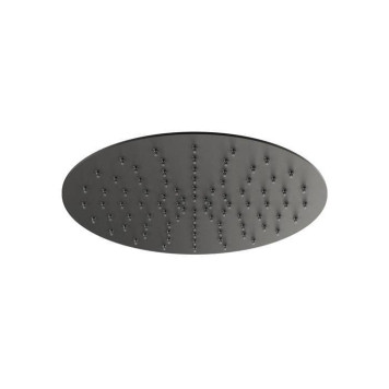Plumberia Selection IXO Верхний душ, 25см., встроенный клапан безопасности, поворотный, антикальций, цвет: графит