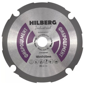 Диск пильный Hilberg Industrial HC165
