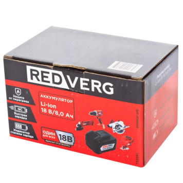 Аккумулятор REDVERG Li-Ion 18V 8.0Ач (730061)-3