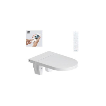Duravit SensoWash Starck f Plus Сиденье для унитаза 37.8x57.3x21.8см., с душем, SoftClose, цвет: белый. 612002012002300
